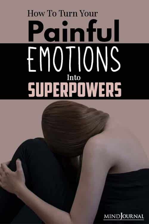 How To Turn Your Painful Emotions Into Superpower pin