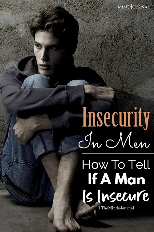 Insecurity in Men pin