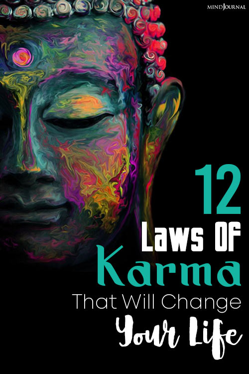 Laws of Karma pin
