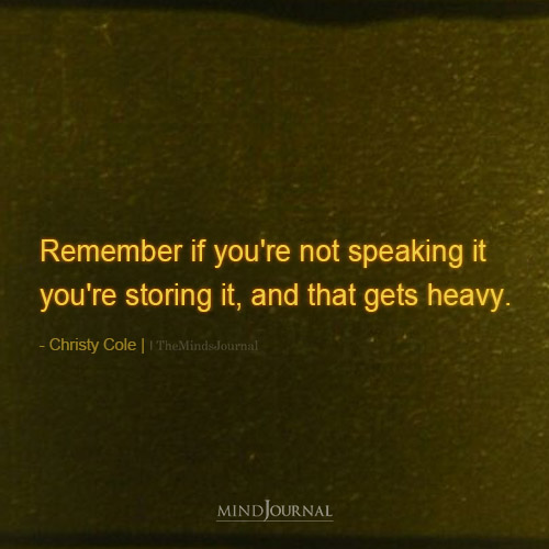 Remember If You're Not Speaking It
