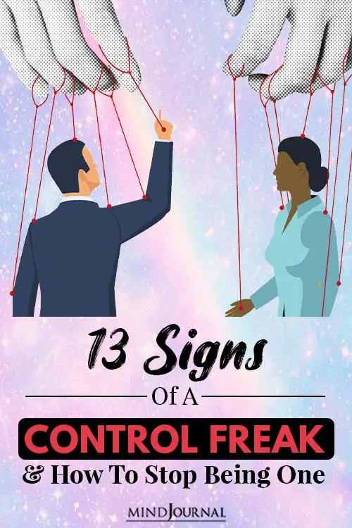Signs Of A Control Freak and How To Stop Being One pin