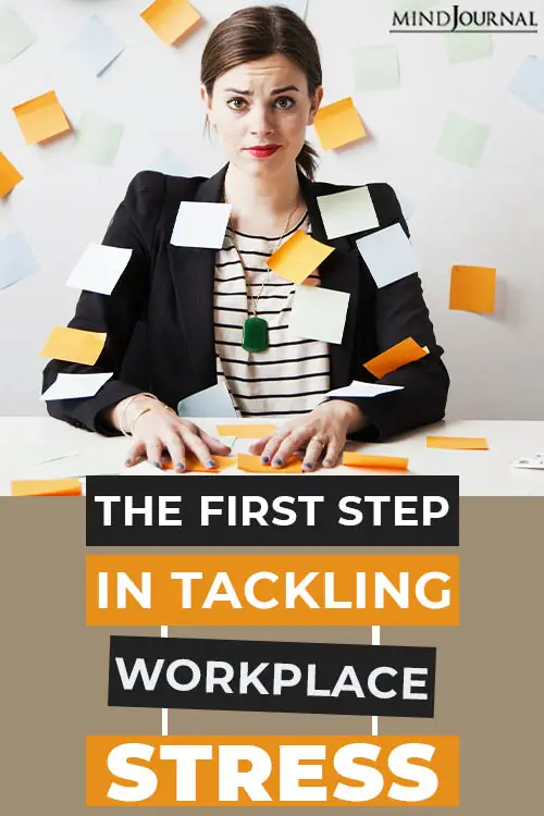 The First Step in tackling Workplace Stress PIN