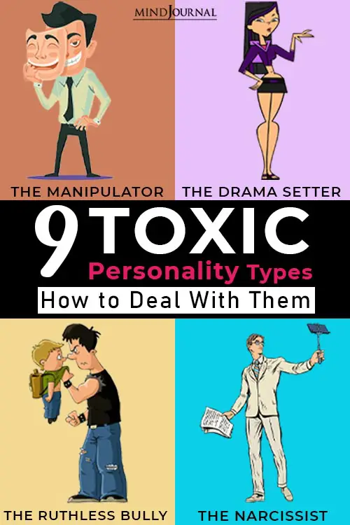 Toxic Personality Types And How to Deal With Them pin one