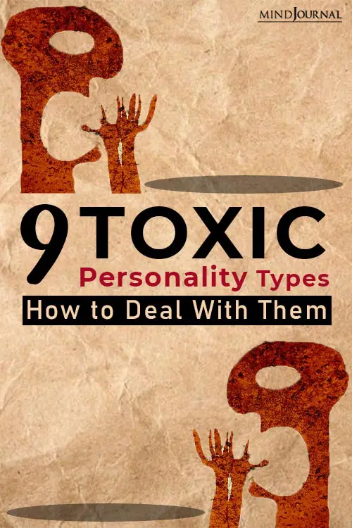 Toxic Personality Types And How to Deal With Them pin