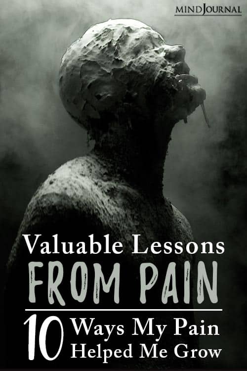 Valuable Lessons From Pain pin