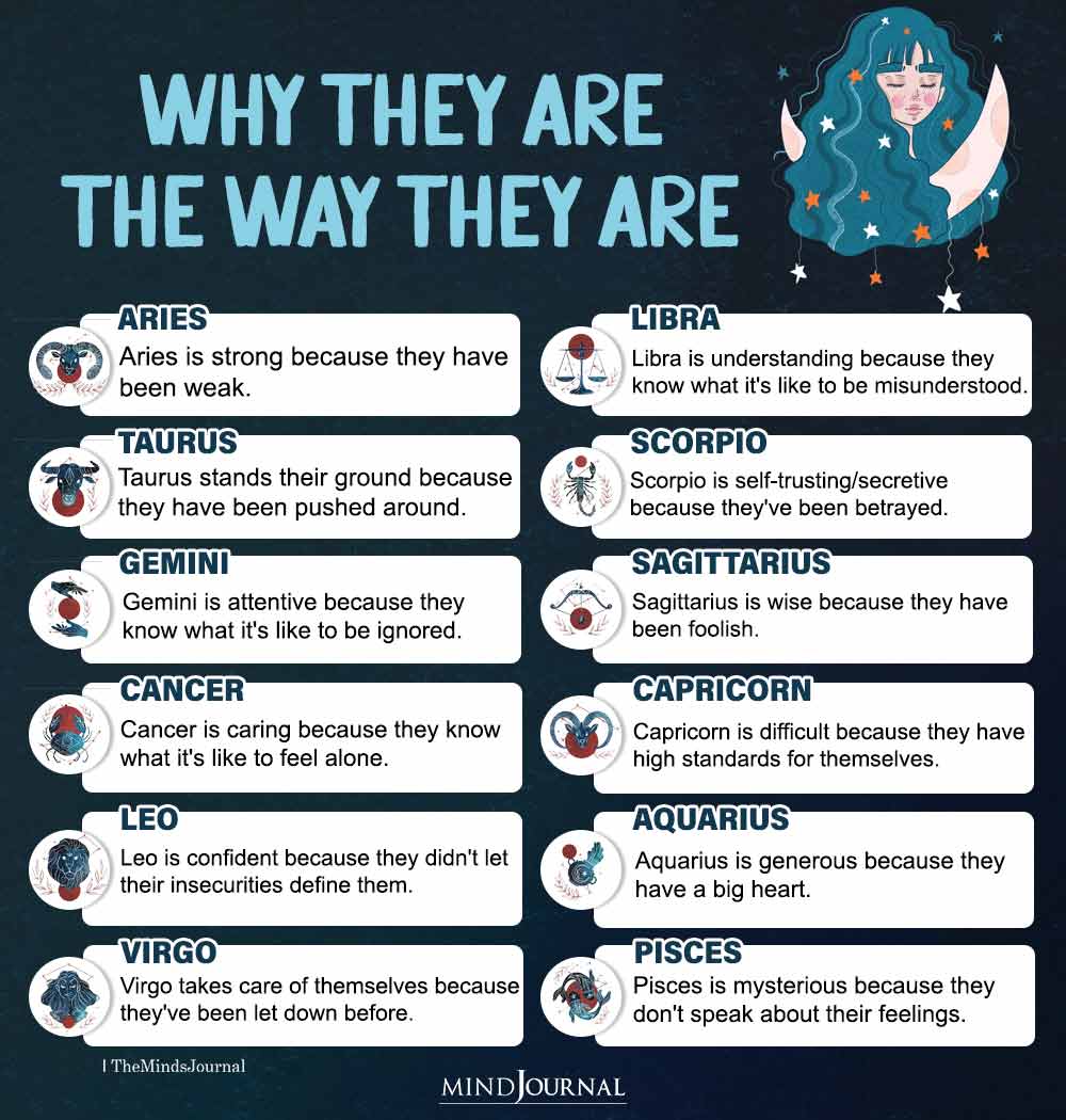 Zodiac Sign And Why They Are The Way They Are