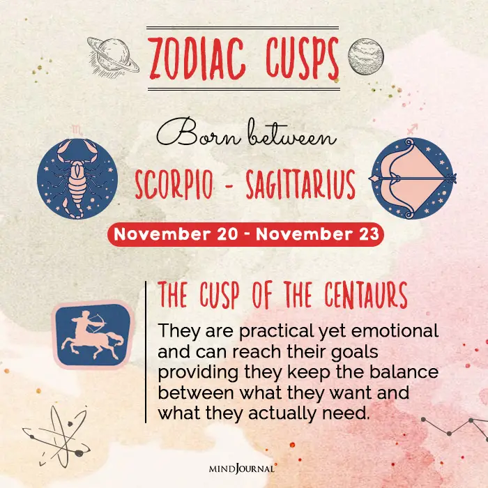 Zodiac cusps centaurs