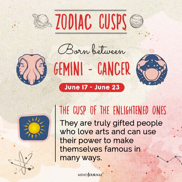 Zodiac cusps enlightened