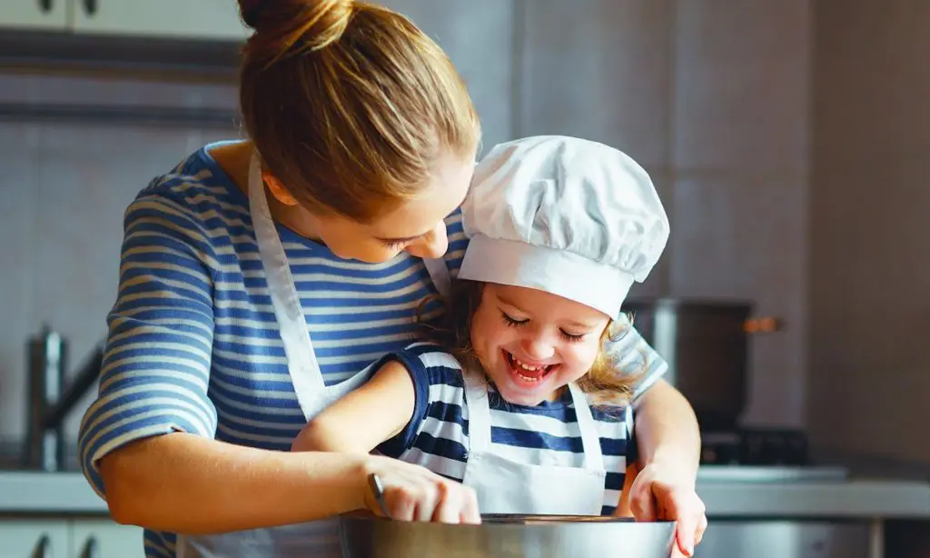 Involve children in meal preparation. 