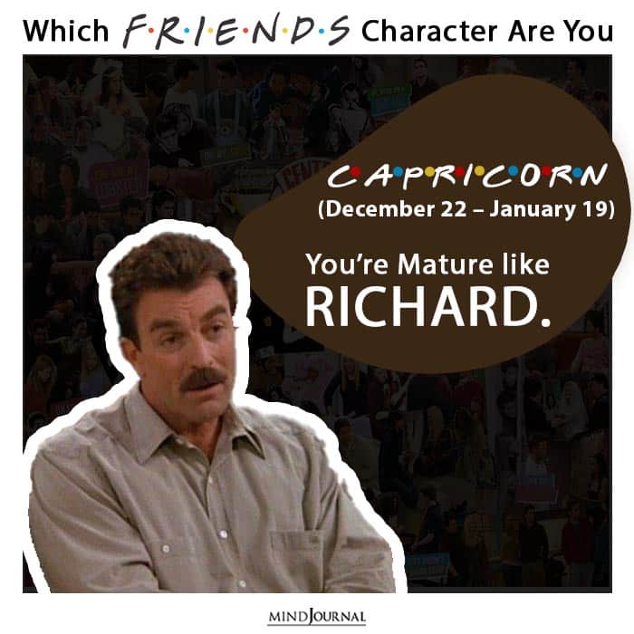 friends capricorn