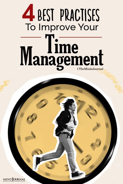 improve your time management pin