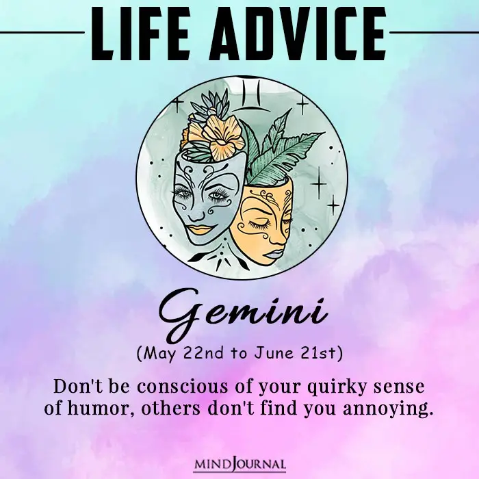 life advice gemini