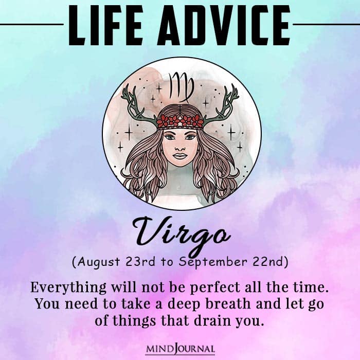life advice virgo