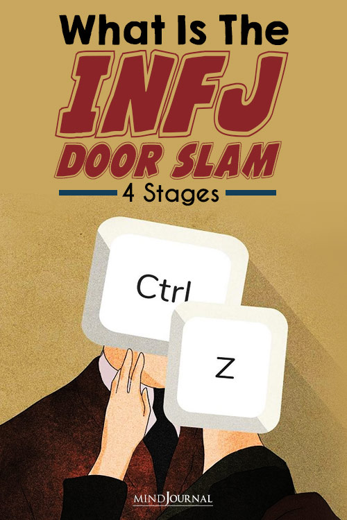 the infj door slam pin