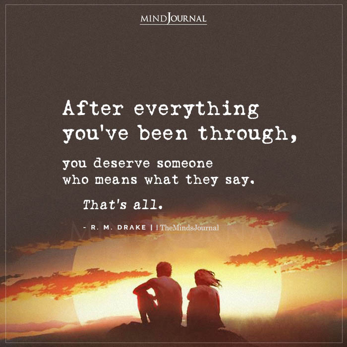 After Everything You've Been Through - Thought Cloud Quotes
