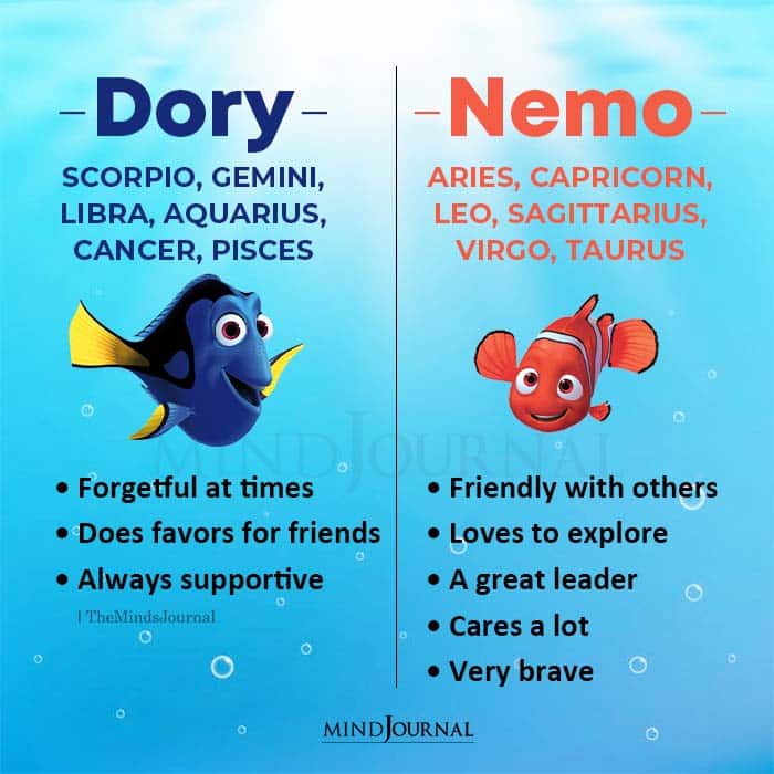 Are You Dory or Nemo