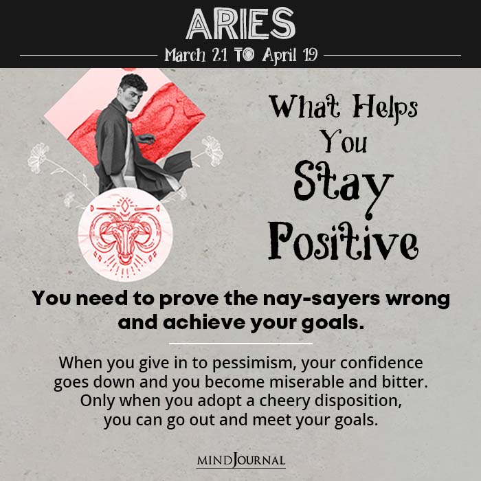 Aries Zodiac Reason To Stay Positive