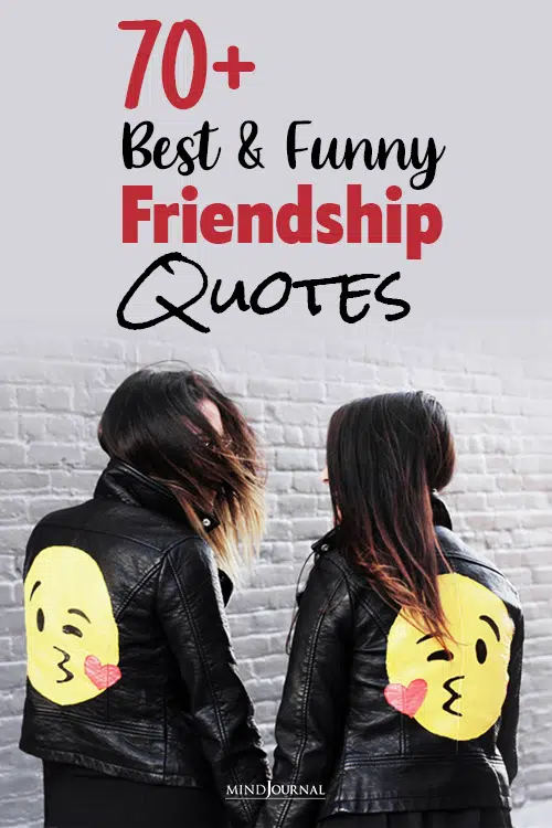 Best & Funny Friendship Quotes pin