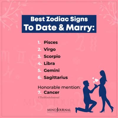 Best Zodiac Signs To Date And Marry Are Still, And Forever Will Be