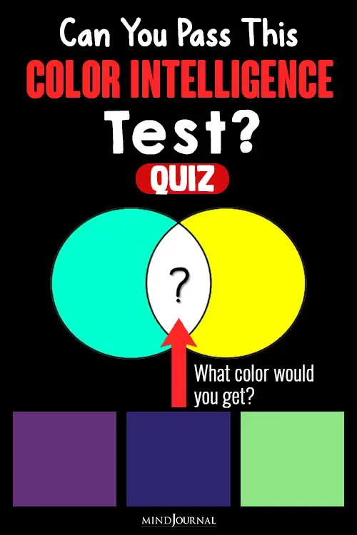 Can You Pass The Color Intelligence Test quiz pin