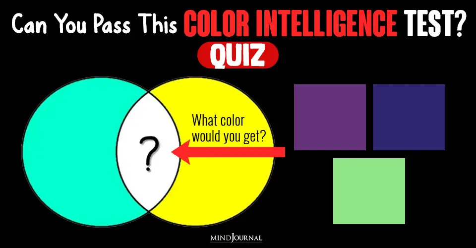 Can You Pass The Color Intelligence Test? QUIZ