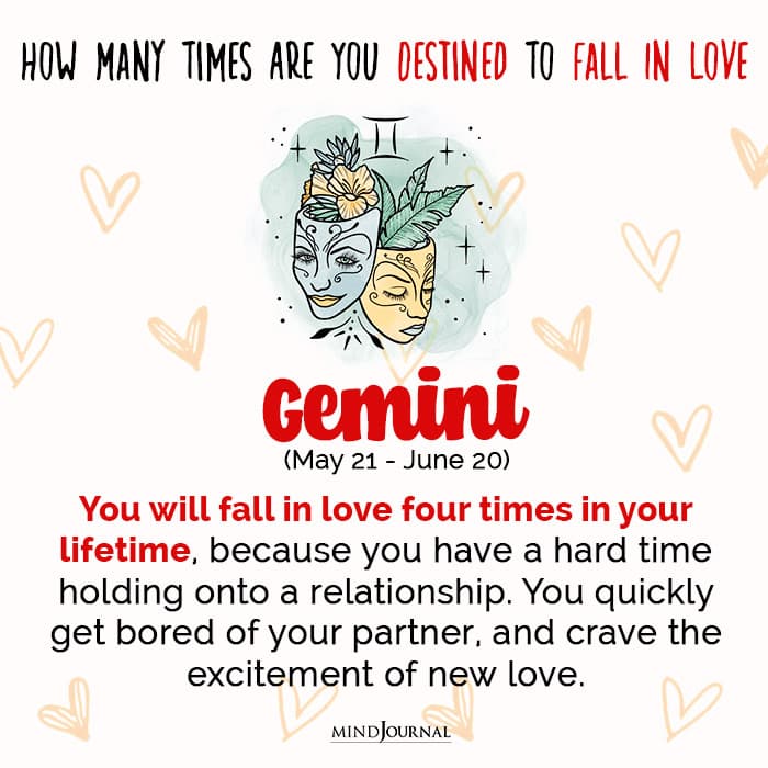 How Many Times Are You Destined To Fall In Love gem