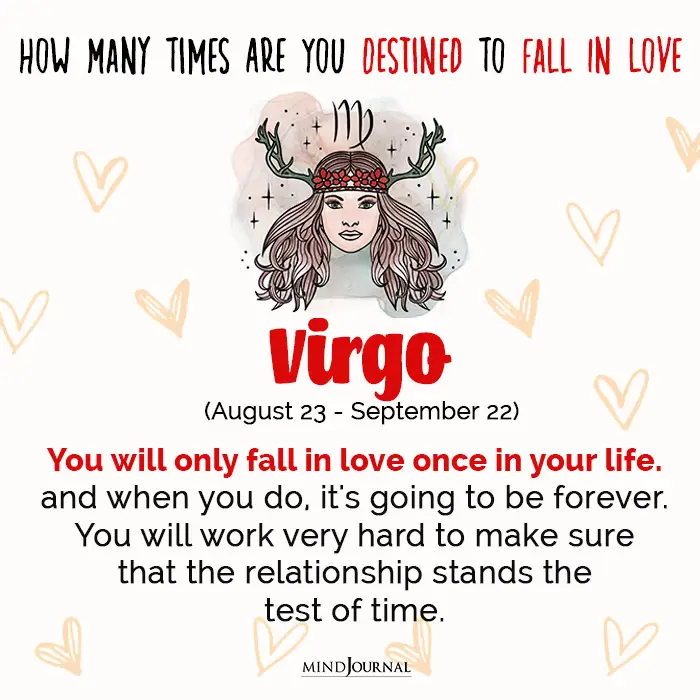 How Many Times Are You Destined To Fall In Love virgo