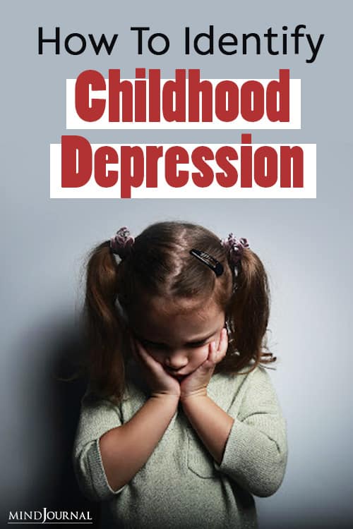 How To Spot Depression In Children pin
