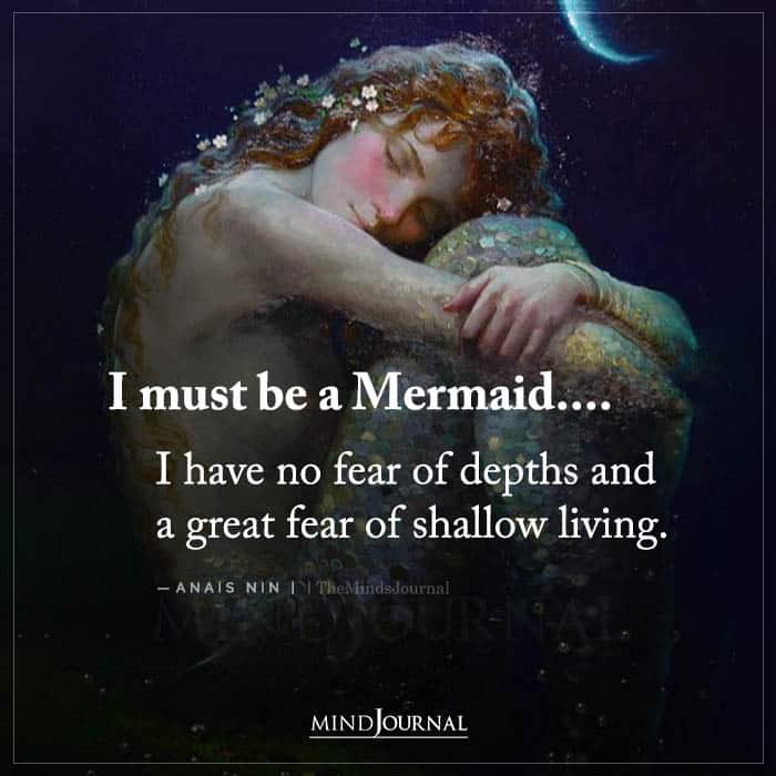 I Must Be A Mermaid Rango I Have No Fear Of Depths