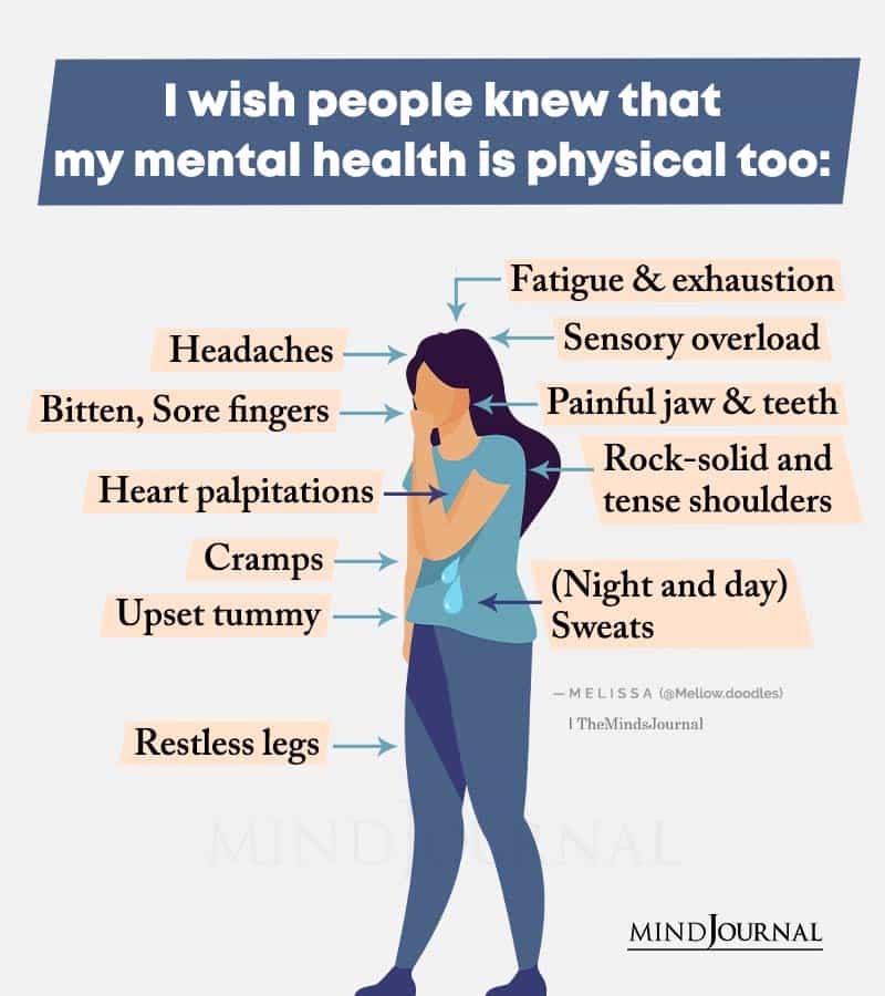 I Wish People Knew That My Mental Health Is Physical Too