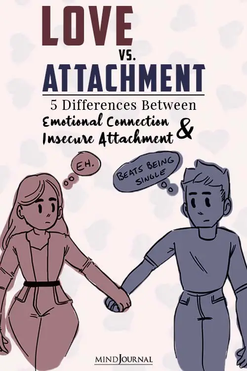 Love vs. Attachment pin one