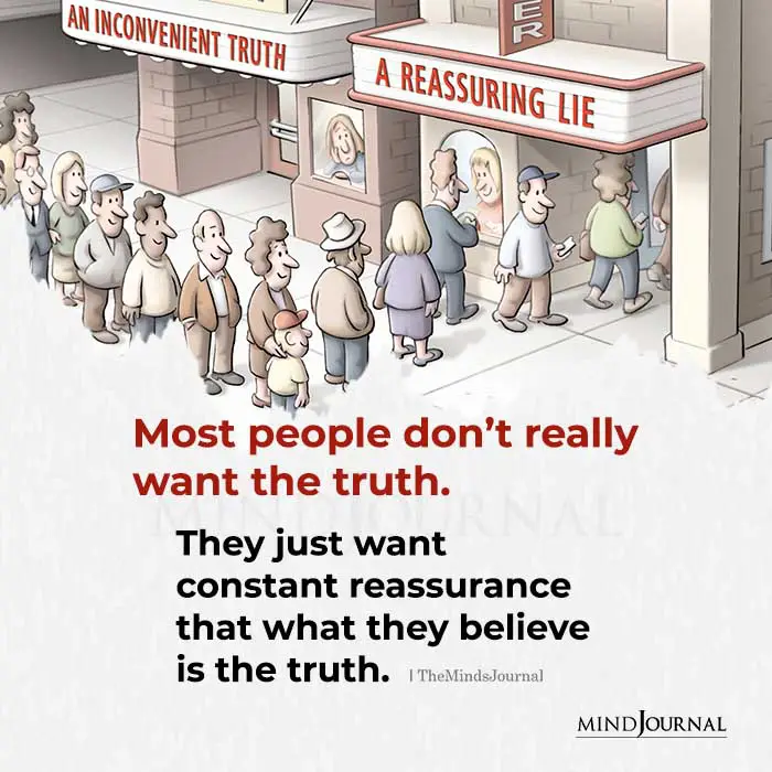 Most People Dont Really Want The Truth