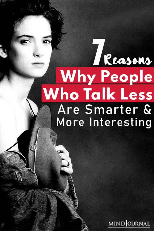 Reasons Why People Who Talk Less Are Smarter pin one