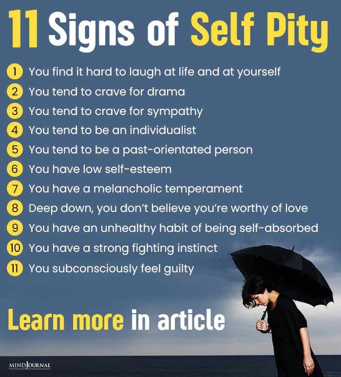Signs of Self Pity info
