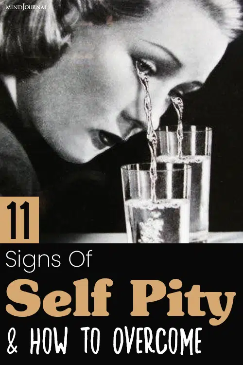 Signs of Self Pity pin