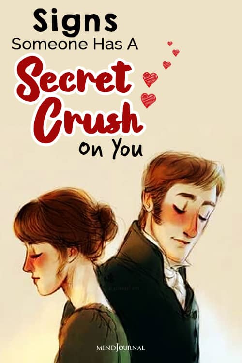 Someone Secret Crush On You pin