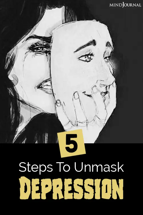 Steps To Unmask Depression pin