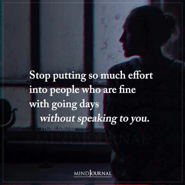 Stop Putting So Much Effort Into People Who Are Fine