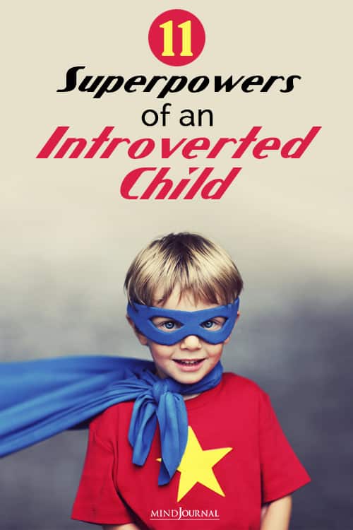 Superpowers of Introverted Child pin
