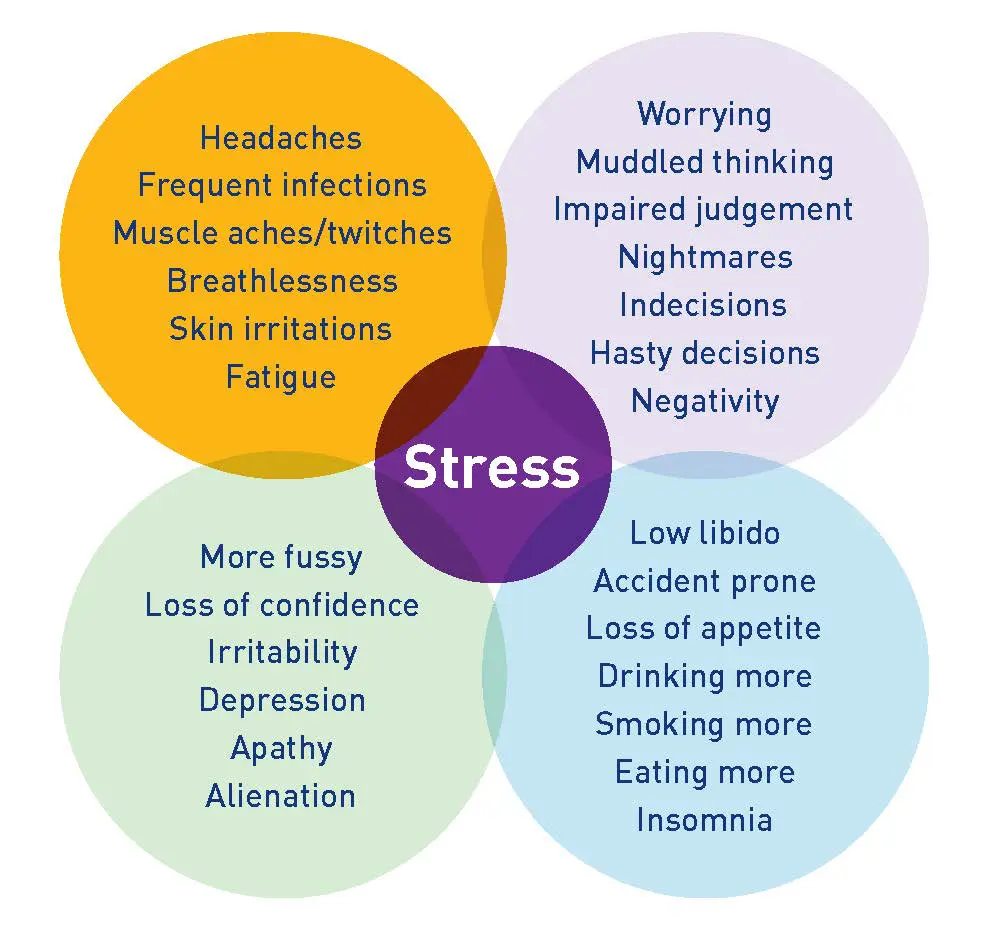 symptoms of stress