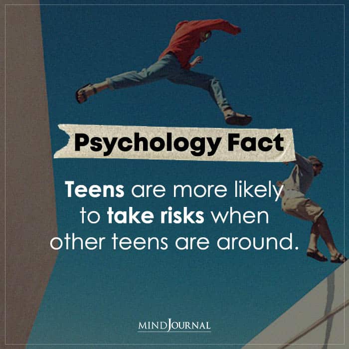 Teens Are More Likely To Take Risks