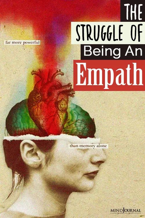 The Struggle of Being An Empath pin