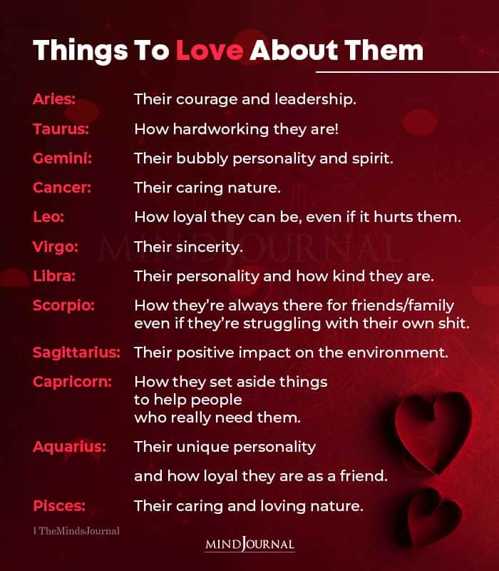 Things To Love About The Zodiac Signs