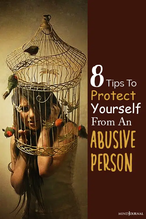 Tips To Protect Yourself abusive person pin