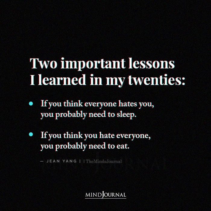 Two Important Lessons I Learned in My Twenties