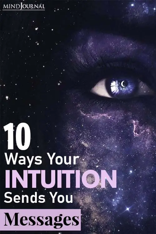 Ways Your Intuition Sends You Messages pin