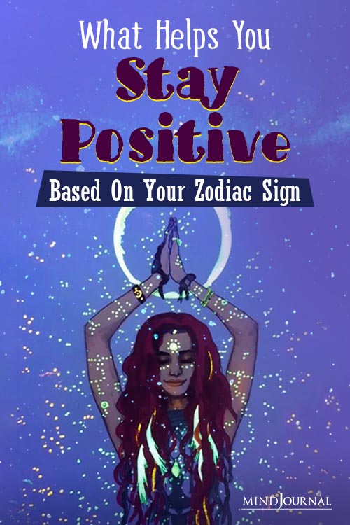 Zodiac Reason To Stay Positive pin