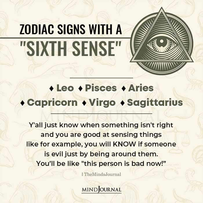 Zodiac Signs With a Sixth Sense