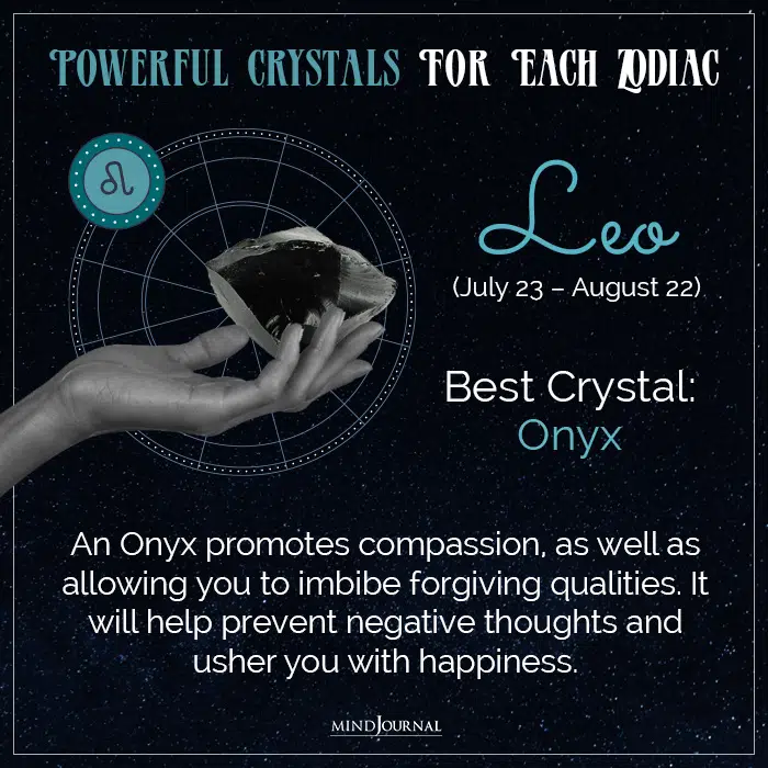 crystals leo