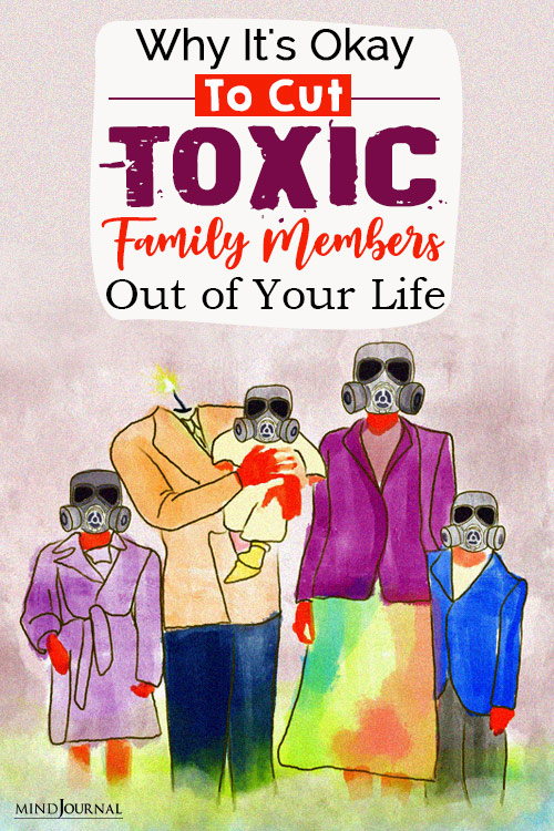 cut toxic family members pinop